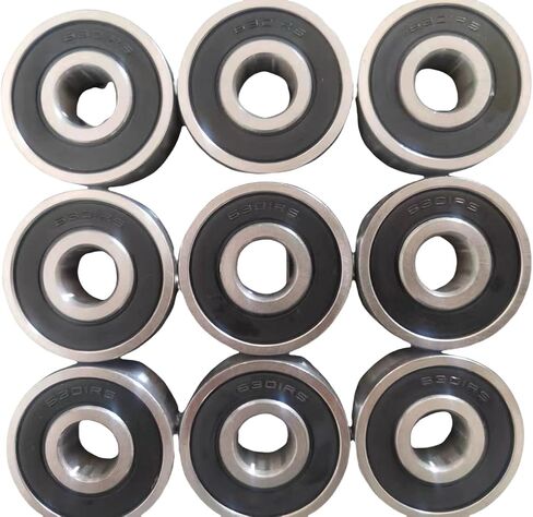 10-Pack 6301-2RS Double Rubber Sealed Bearing Sealed Ball Bearing 12x37x12mm, pre-Lubricated Stability Economical and efficient, deep Groove Ball Bearing in Saudi Arabia