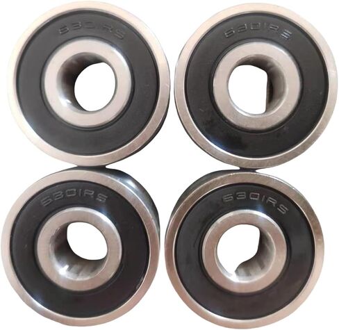 10-Pack 6301-2RS Double Rubber Sealed Bearing Sealed Ball Bearing 12x37x12mm, pre-Lubricated Stability Economical and efficient, deep Groove Ball Bearing in Saudi Arabia
