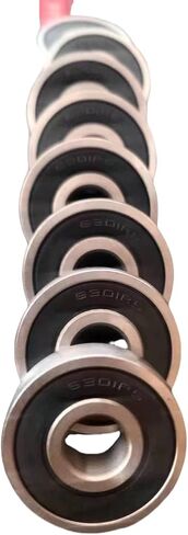 10-Pack 6301-2RS Double Rubber Sealed Bearing Sealed Ball Bearing 12x37x12mm, pre-Lubricated Stability Economical and efficient, deep Groove Ball Bearing in Saudi Arabia