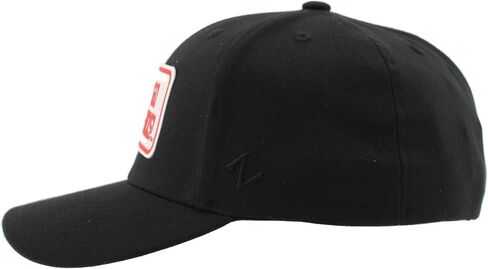 قبعة ZHATS الرجالية القياسية المرخصة رسميًا من الرابطة الوطنية لرياضة الجامعات (NCAA) ZH Patch Defer باللون الأسود، مقاس كبير in Saudi Arabia