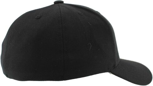 قبعة ZHATS الرجالية القياسية المرخصة رسميًا من الرابطة الوطنية لرياضة الجامعات (NCAA) ZH Patch Defer باللون الأسود، مقاس كبير in Saudi Arabia