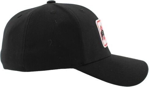 قبعة ZHATS الرجالية القياسية المرخصة رسميًا من الرابطة الوطنية لرياضة الجامعات (NCAA) ZH Patch Defer باللون الأسود، مقاس كبير in Saudi Arabia