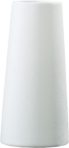 LIKON White vase Modern Home Decoration Ceramic Vase (White Large)（Does not Contain Flowers） in Saudi Arabia