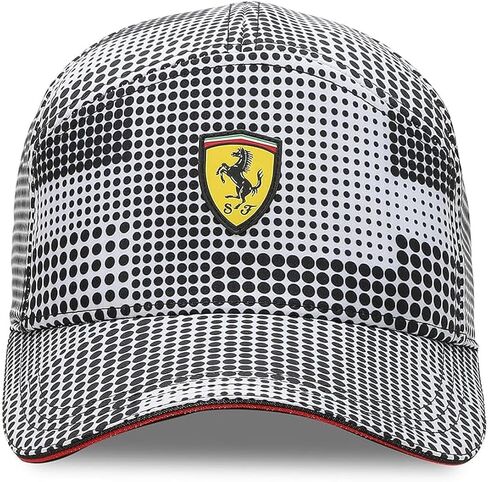 Scuderia Ferrari Camo Shield Hat White in Saudi Arabia