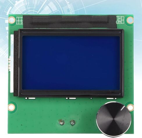 شاشة تحكم عرض الطابعة ثلاثية الأبعاد، لوحة تحكم ذكية بديلة لشاشة LCD مع كابلين للطابعة ثلاثية الأبعاد CR10S CR10 in Saudi Arabia