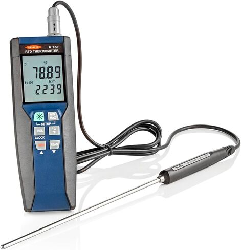 REFERENCE EXTREME PRECISION DIGITAL THERMOMETER 0.01ºC/0.01ºF -100 to +400ºC / -148ºC to 752ºF. Supplied with ISO 17025 Certificate Traceable to NIST. in Saudi Arabia