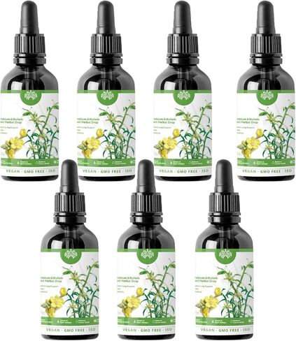 2024years Dendrobium & Mullein Extract Herbal Drops Powerful Lung Support,30ml Dendrobium & Mullein Extract Herbal Drops,Drop 1-2ml at a time，1Ounce(Box of 1) Herbal Care Essence (3pcs) in Saudi Arabia