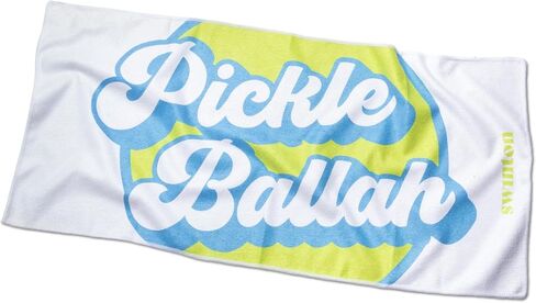Swinton Pickleball Sports Towel in White - Pickleball Gift and Accessory in Saudi Arabia