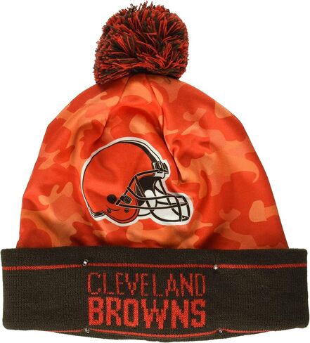 FOCO Men's NFL Camo Knit Light Up Beanie in Saudi Arabia