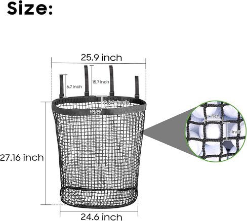 10L0L عربة جولف شبكة حقيبة-شبكة تخزين عالمية ل 2 مقاعد عربة جولف نادي السيارات EZGO وسلة تخزين أخرى in Kuwait