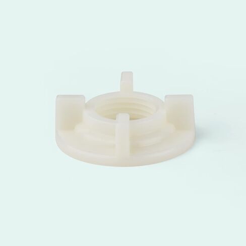 Faucet Lock Nuts 4PC 1/2" Female Thread White Coupling Nut Durability,Plastic Locknut in Saudi Arabia