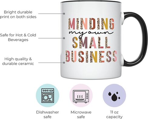 YouNique Designs Boss Lady Mug for Women, 11 Ounces, Cup for Female Boss, Boss Babe Coffee Mug for Women, Boss Birthday Mug for Women (Black Handle) in Saudi Arabia