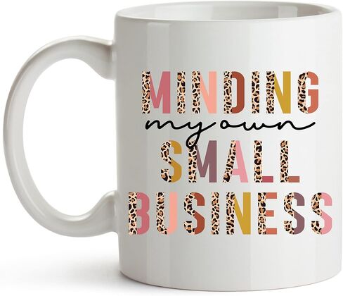 YouNique Designs Boss Lady Mug for Women, 11 Ounces, Cup for Female Boss, Boss Babe Coffee Mug for Women, Boss Birthday Mug for Women (Black Handle) in Saudi Arabia
