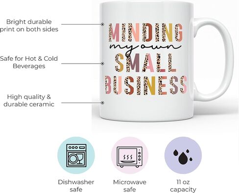 YouNique Designs Boss Lady Mug for Women, 11 Ounces, Cup for Female Boss, Boss Babe Coffee Mug for Women, Boss Birthday Mug for Women (Black Handle) in Saudi Arabia