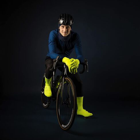 GripGrab Waterproof Knitted Thermal Cycling Gloves Anti-Slip Winter Bicycle Gloves Windproof Knit Full Finger Bike Gloves in Kuwait