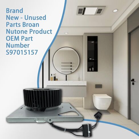 مجموعة محرك منفاخ S97015157 متوافقة مع مروحة تهوية سلسلة NuTone/Broan 680,680FL,HD50,676D/2676F-A,684NT-A,646d,672SP,674-A,DX110 in Kuwait