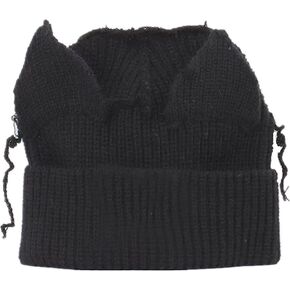 Vintage Beanies Crochet Hats for Women Cat Beanie Women Fox Hat Grunge Accessories Slouchy Beanies for Women in Kuwait