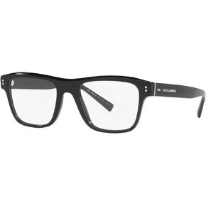 Dolce & Gabbana DG3362-501 Eyeglass Frame BLACK w/DEMO LENS 53mm
