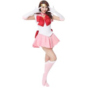 OURCOSPLAY Women's Chibiusa Cosplay Costume 7 Pcs Set