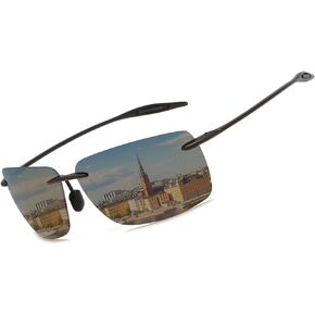 Polarized Sunglasses for Men and Women, Lightweight Sports Sunglasses with UV Protection for Driving