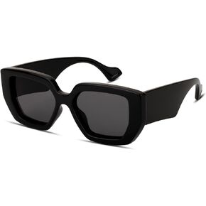 TruFabV Chunky Oversized Sunglasses Womens Mens Retro Fashion Square Sun Glasses