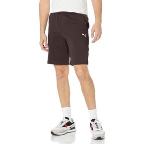 PUMA Men's Standard BMW MMS ESS Shorts Fleece, Black, Medium
