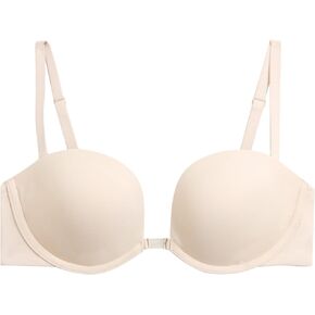 Marks & Spencer Women's 100 Ways to Wear Multiway Strapless Plunge Bra with Low Back Converter