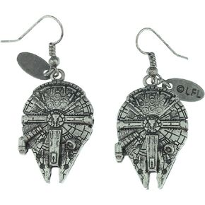 Star Wars Millennium Falcon 3D Dangle Earrings
