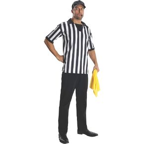 Rubie's Costume Heroes And Hombres Adult Referee Shirt And Hat