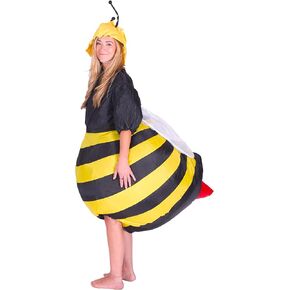 Bodysocks Fancy Dress Bumble Bee Inflatable Costume for Adults (One Size)
