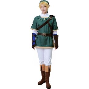 miccostumes Men's Costume Game Guard Cosplay Uniform Fullset Green