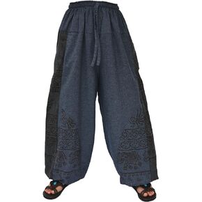 Siamrose Baggy Yoga Harem Pants Men Women Casual Lounge Pants with 2 Pockets