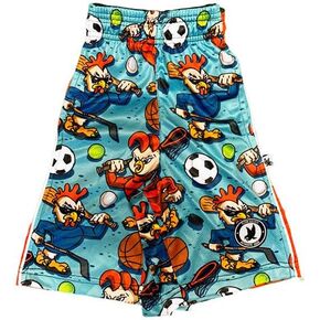 Flow Society Chicken Boys Lacrosse Shorts | Boys LAX Shorts | Lacrosse Shorts for Boys | Kids Athletic Shorts for Boys
