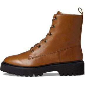 Madewell The Rayna Lace-Up Boot in Leather