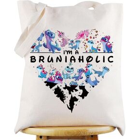 WZMPA Frozen Bruni Tote Bag Fire Bruni Fans Gift I'm Bruniaholic Bruni Shoulder Bag Bruni Merch