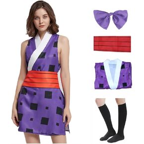 Tomioka Demon Suma Hinatsuru Makio Uniform Outfit Kimono Dress Uzui Tengen Wife Suit Cosplay Costume