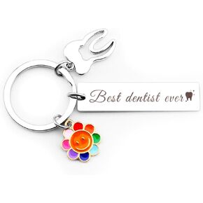 Coopyin Dentist Gift, Gifts for Dentist, Dentist Keychain, Dentist Gift Idea for Women Men