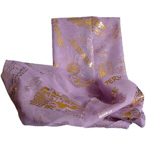 Jerusalem Scripture Scarf For Woman, 100% Polyester 20 x 60 inches