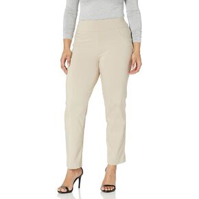 Ruby Rd. Womens Womens Mid-Rise Pull-on Straight Solar Millenium Tech Ankle PantPants in Kuwait