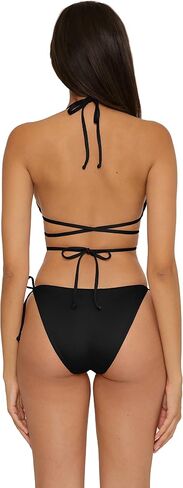 BECCA Women's Standard Rebecca Virtue Color Prism Triangle Bikini Top-Adjustable, Tie Back, Swimwear Separates in Saudi Arabia