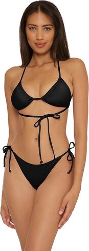 BECCA Women's Standard Rebecca Virtue Color Prism Triangle Bikini Top-Adjustable, Tie Back, Swimwear Separates in Saudi Arabia
