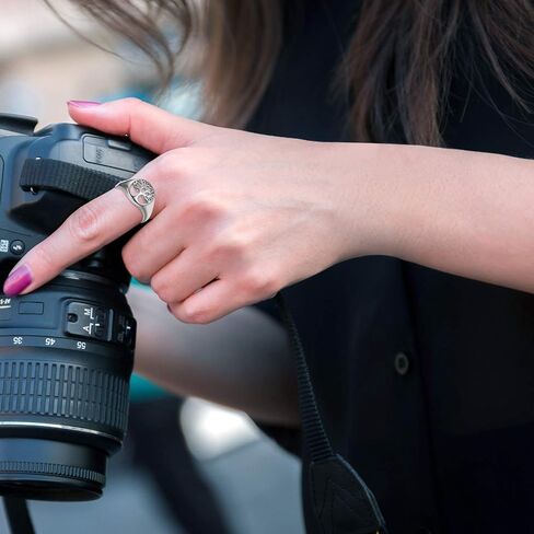 Rofusn Women Men's Stainless Steel Tree of Life Ring, Religious Vintage Life Tree Round Signet Biker Band Rings for Wedding Band Anniversary - Gold in Kuwait