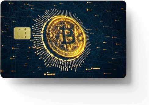 Bitcoin Vinyl Sticker Transportation Card Stickers, Key Card Stickers, Debit Card Stickers, Credit Card Stickers, Credit Card Decals in Saudi Arabia