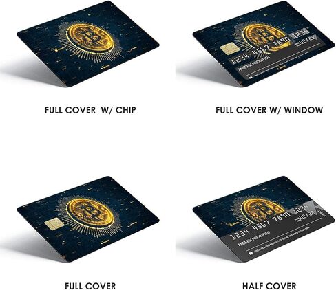 Bitcoin Vinyl Sticker Transportation Card Stickers, Key Card Stickers, Debit Card Stickers, Credit Card Stickers, Credit Card Decals in Saudi Arabia