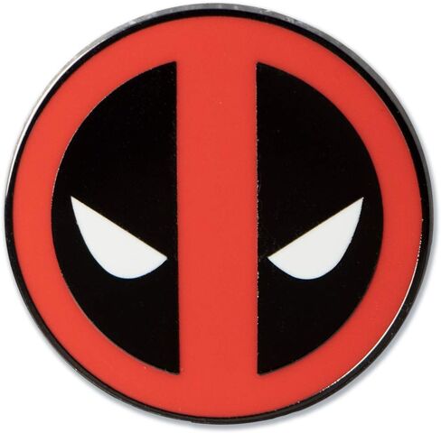 Ata-Boy Marvel Comics Deadpool Logo 1" Full Color Enamel Pin… in Saudi Arabia