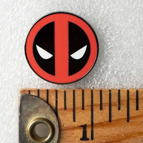 Ata-Boy Marvel Comics Deadpool Logo 1" Full Color Enamel Pin… in Saudi Arabia