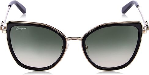 FERRAGAMO Sunglasses SF 293 S 771 Rose Gold/Black in Saudi Arabia