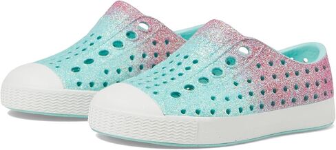 Native Shoes Jefferson Bling (Toddler) Hollywood Hydrangea Bling/Shell White 1 8 Toddler M in Saudi Arabia