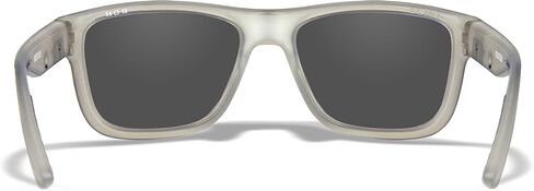 Wiley X Ovation Captivate Polarized Sunglasses, Safety Glasses for Men and Women, UV Eye Protection for Shooting, Fishing, Biking, and Extreme Sports, Matte Slate Frames, Blue Mirror Tinted Lenses in Saudi Arabia