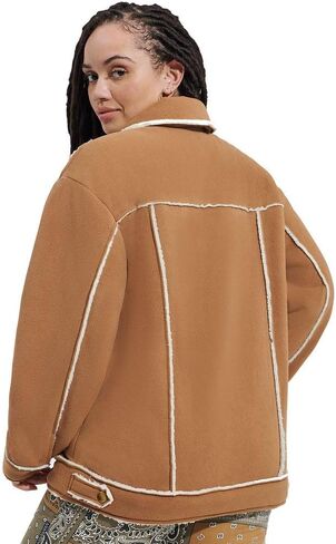 UGG Women's Frankie Bonded Fleece Trucker Coat in Saudi Arabia